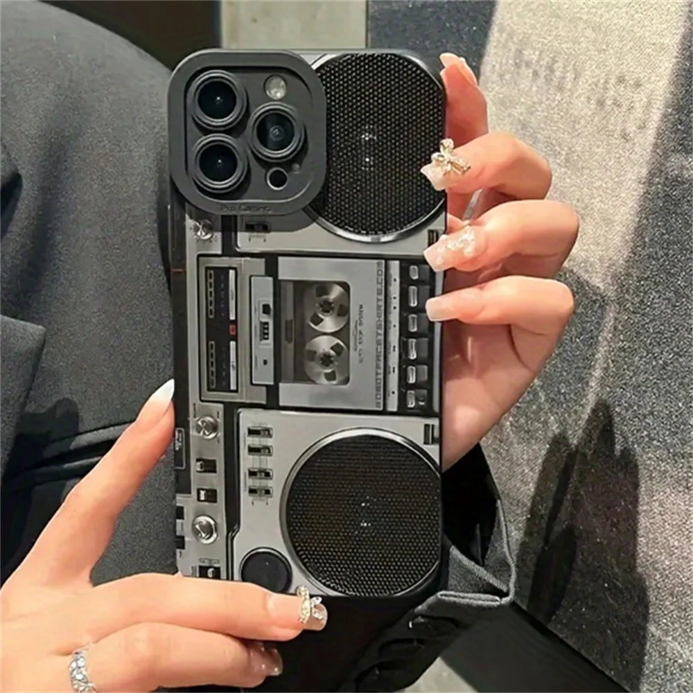 Retro Millennial Speaker Case