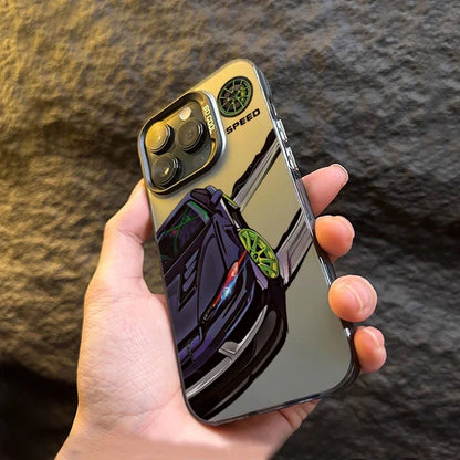 Drift Car Print Phone Case