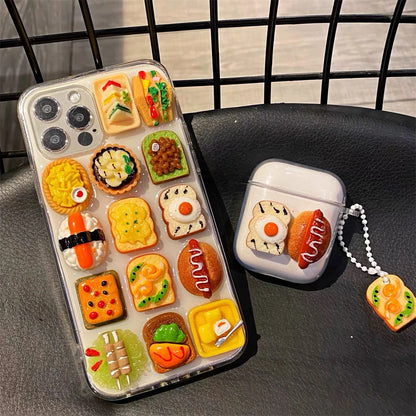 Food Doll Sandwich Sushi Case