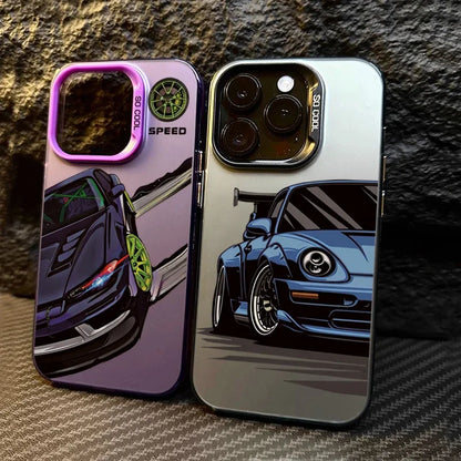 Drift Car Print Phone Case