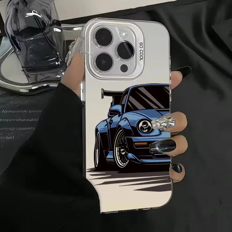 Drift Car Print Phone Case