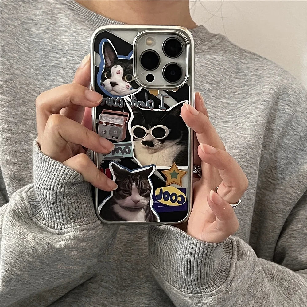 Cartoon Cat Phone Case