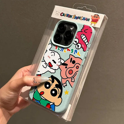 Cartoon TPU Leather Case