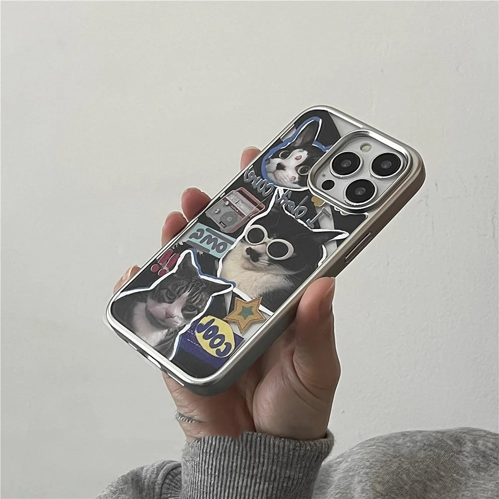 Cartoon Cat Phone Case