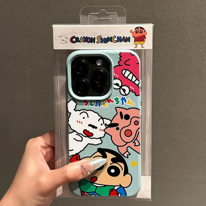 Cartoon TPU Leather Case