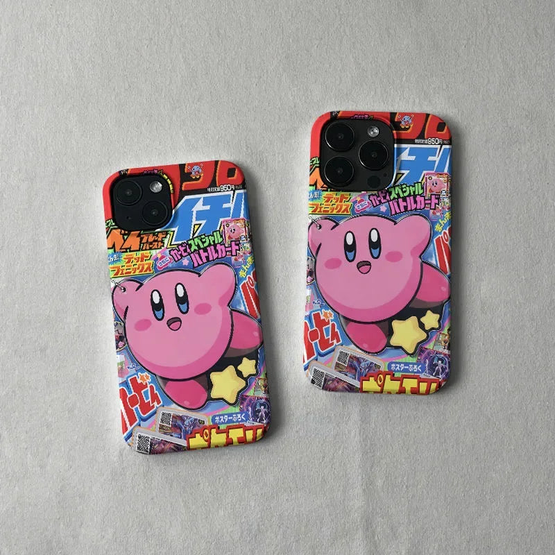 Cartoon Kirby Phone Case