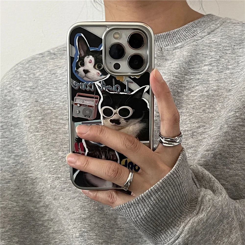 Cartoon Cat Phone Case