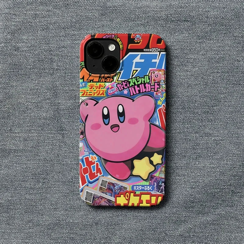 Cartoon Kirby Phone Case