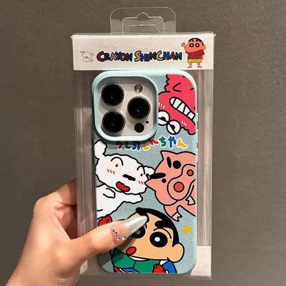 Cartoon TPU Leather Case