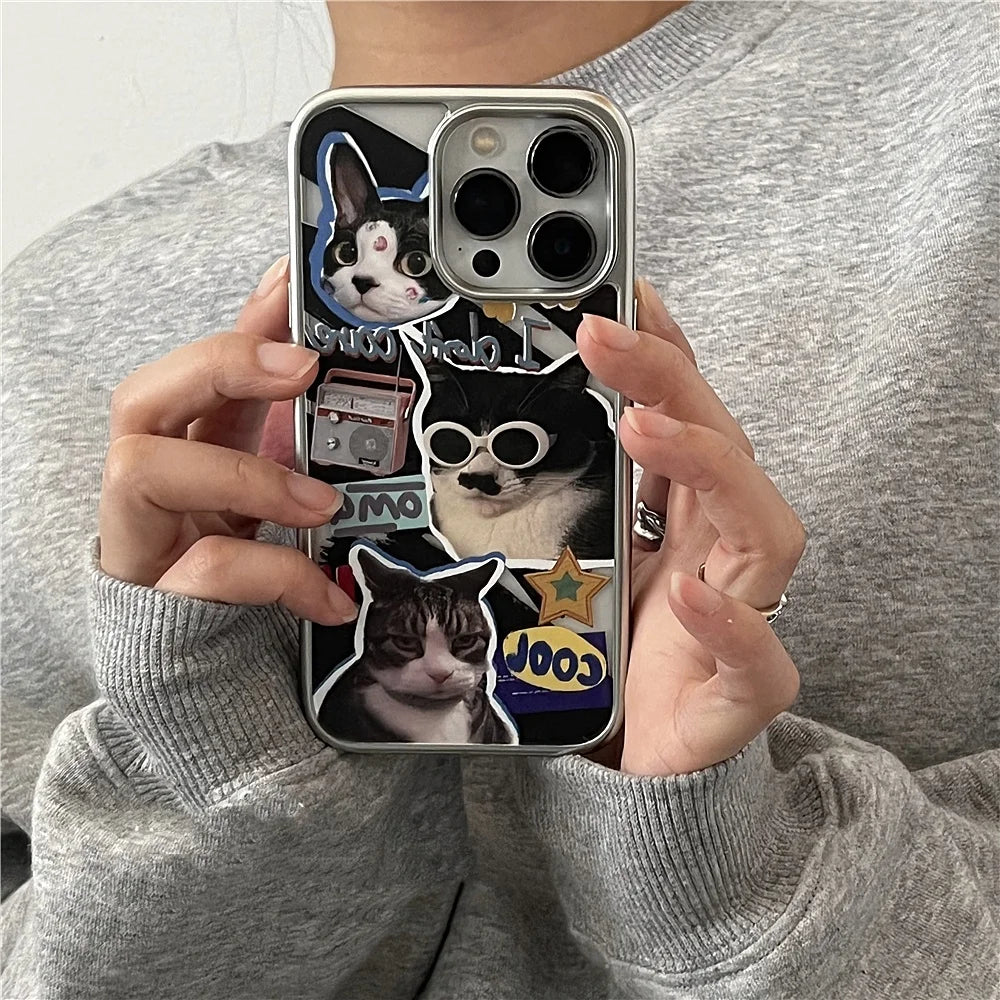 Cartoon Cat Phone Case