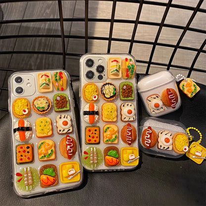 Food Doll Sandwich Sushi Case